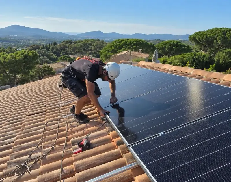 Installateur panneaux solaires Lastours — pose photovoltaïque sur toiture